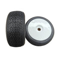 RC 1/8th BUGGY TIRES 038 MODEL PREMOUNTED WITH WHITE WHEEL