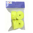 RC 1/8TH YELLOW WHEEL FOR 1/8TH BUGGY TIRES  4pcs