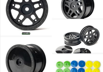 1/10 customized rim or wheel for dirt oval or buggy tires