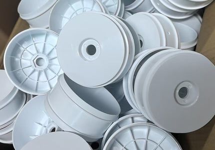 RC 1/8TH WHITE COLOR WHEEL FOR 1/8TH BUGGY TIRES