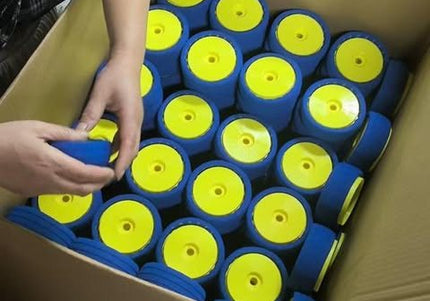 RC 1/8TH YELLOW WHEEL FOR 1/8TH BUGGY TIRES