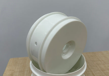 RC 1/8TH WHITE COLOR WHEEL FOR 1/8TH BUGGY TIRES